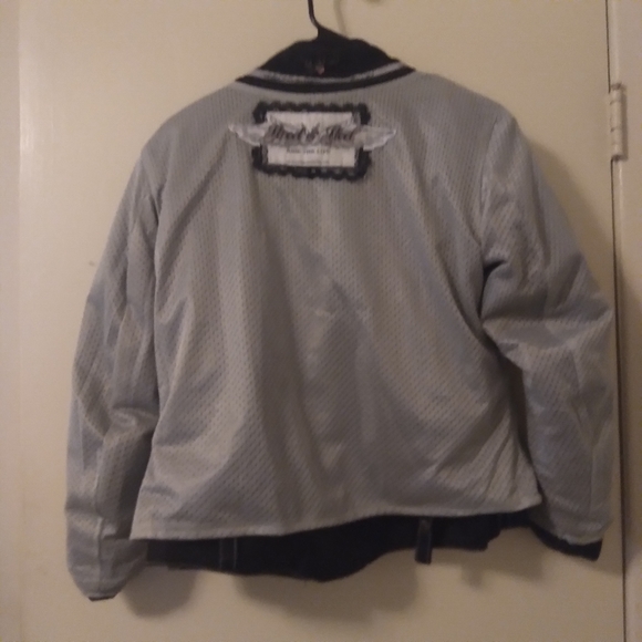 Street & Steel Black Open Road Mesh Motorcycle Unisex Jacket, Chaquita, … - Picture 6 of 14